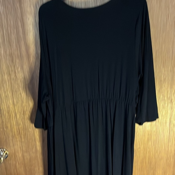Lane Bryant rayon spandex women’s elbow length sleeve maxi dress - Picture 3 of 4
